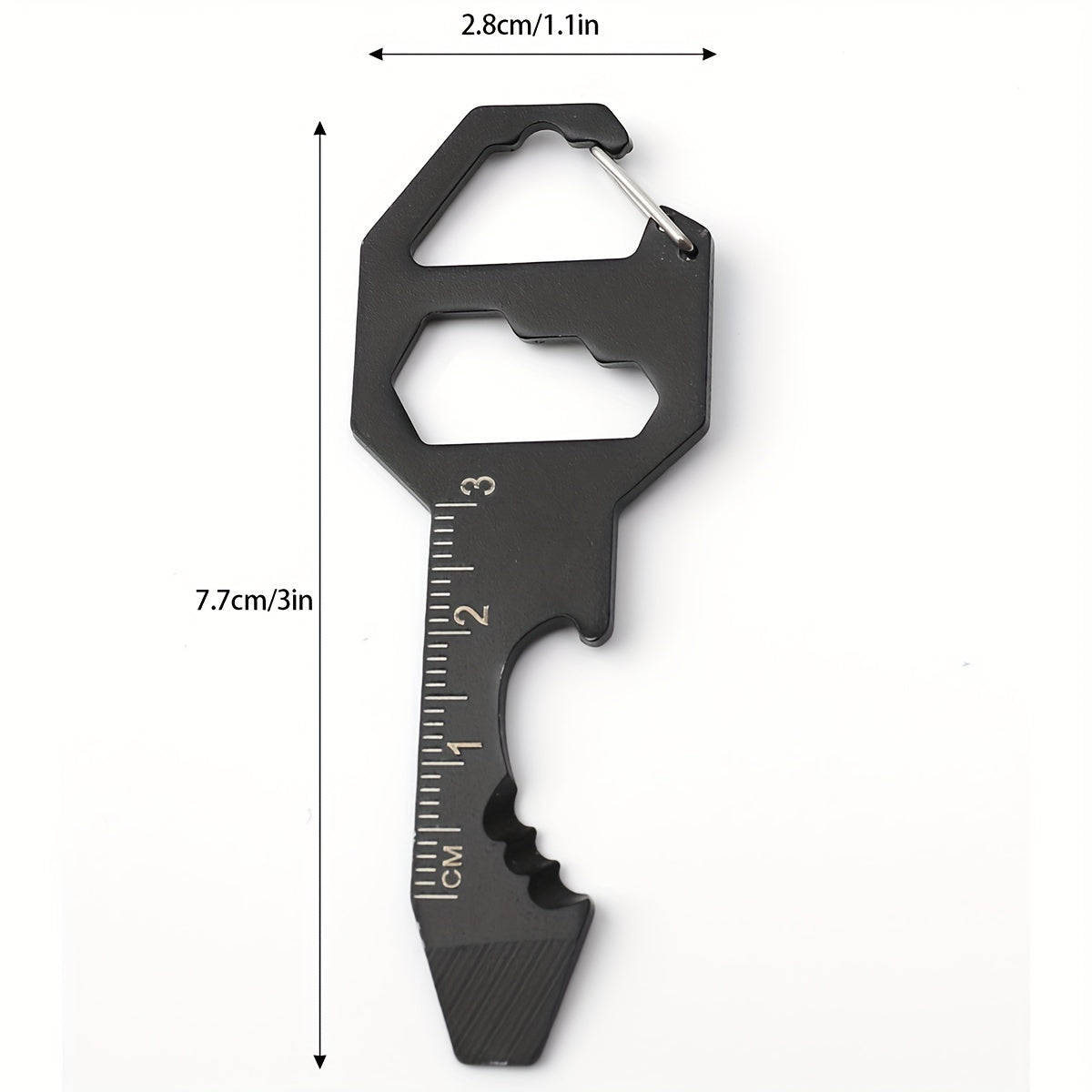 Key Shaped Bottle Opener with Measurements for Beer and Juice