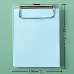 50-Page Board Clip Memo Pad & Portable Notepad