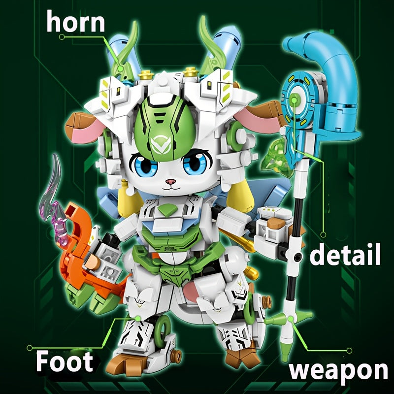 Sheep Mecha Series 12 Zodiac Signs Figure