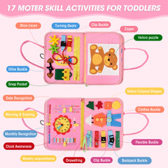 Busy Board Sensory Activity Game Toy
