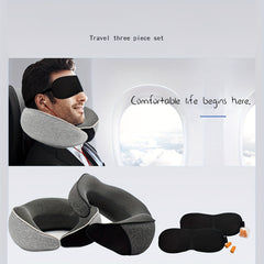 U Shaped Pillow Memory Cotton Neck Protector for Camping
