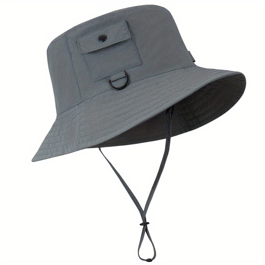Breathable Summer Bucket Hat Lightweight Quick Dry Sun Hats Waterproof Boonie
