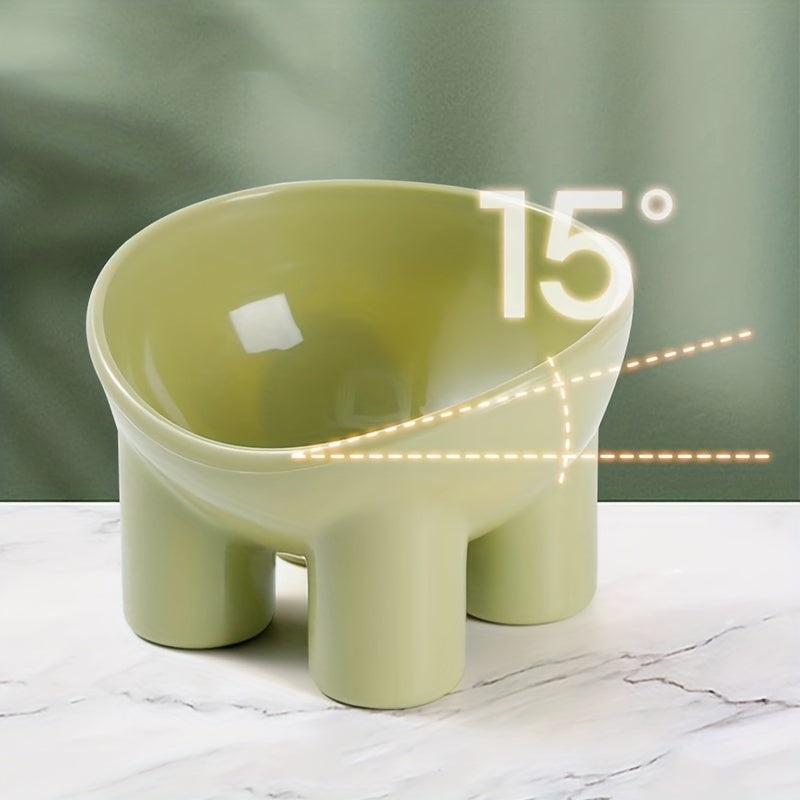 Macaron Raised Cat Bowl Anti Overturning for Cats and Small Dog