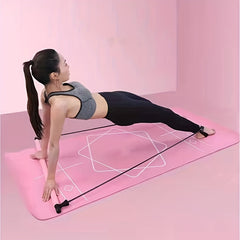 Pilates Stretching Stick Tension Rope Fitness Elastic Puller Yoga Equipment
