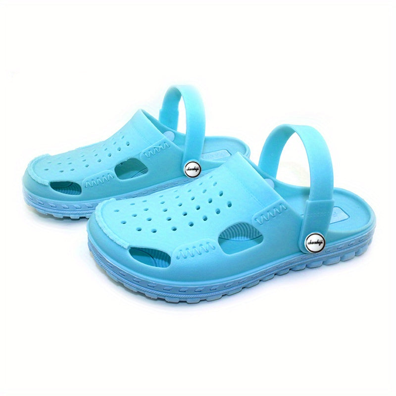 Women's Solid Clogs Casual Slip On Rubber Soft Sole Shoes
