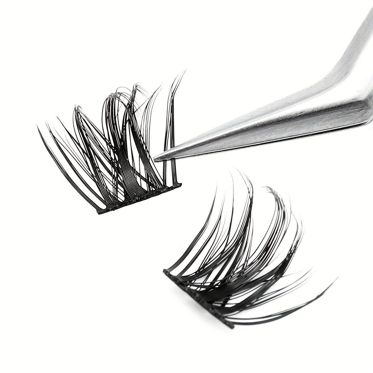 384pcs Lash Clusters DIY Extensions Natural C CurlING Wispy Lashes