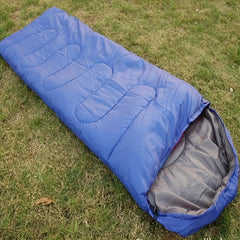 Thickened Camping Sleeping Bag with Hat for Outdoor Activities