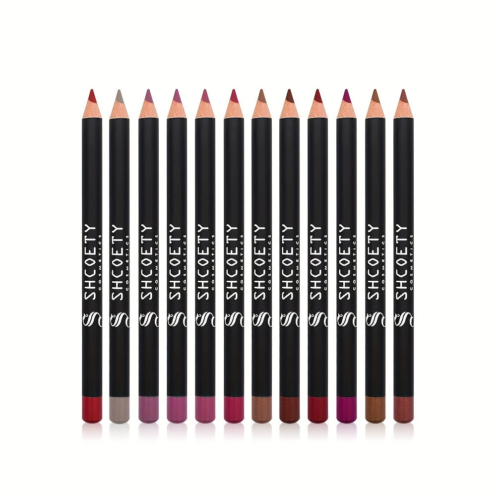 Long Lasting Lip Liner Pen with Velvet Texture