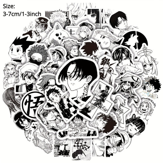 50pcs Anime Series Graffiti Stickers Waterproof Decorative DIY Creative Toys