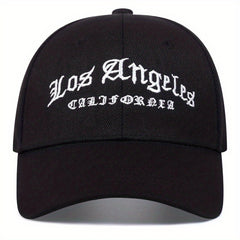 Gothic LA Baseball Cap Embroidery Dad Hat Adjustable Sun Hat