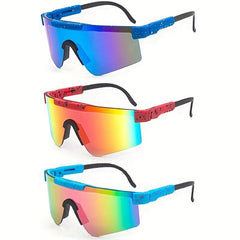 Men's Large Frame UV Protection Sports Sunglasses