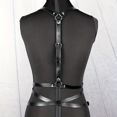  Chest Harness Belt PU Leather Gothic Body Belts