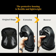 Knee & Elbow Pads Set for Climbing & Cycling