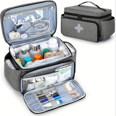 Portable First Aid Tools Storage Bag Organizer for Home Office Car Travel