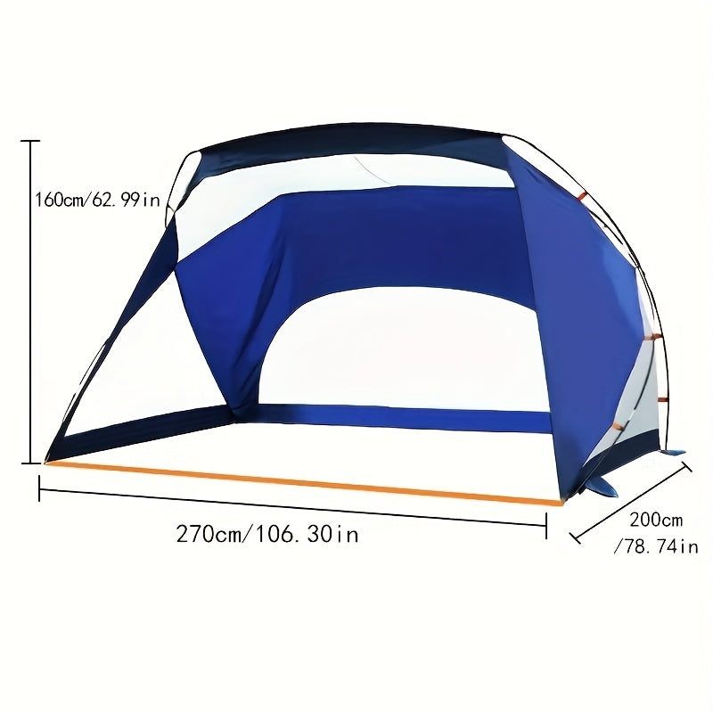 Portable Beach Sunshade Tent with Sunscreen