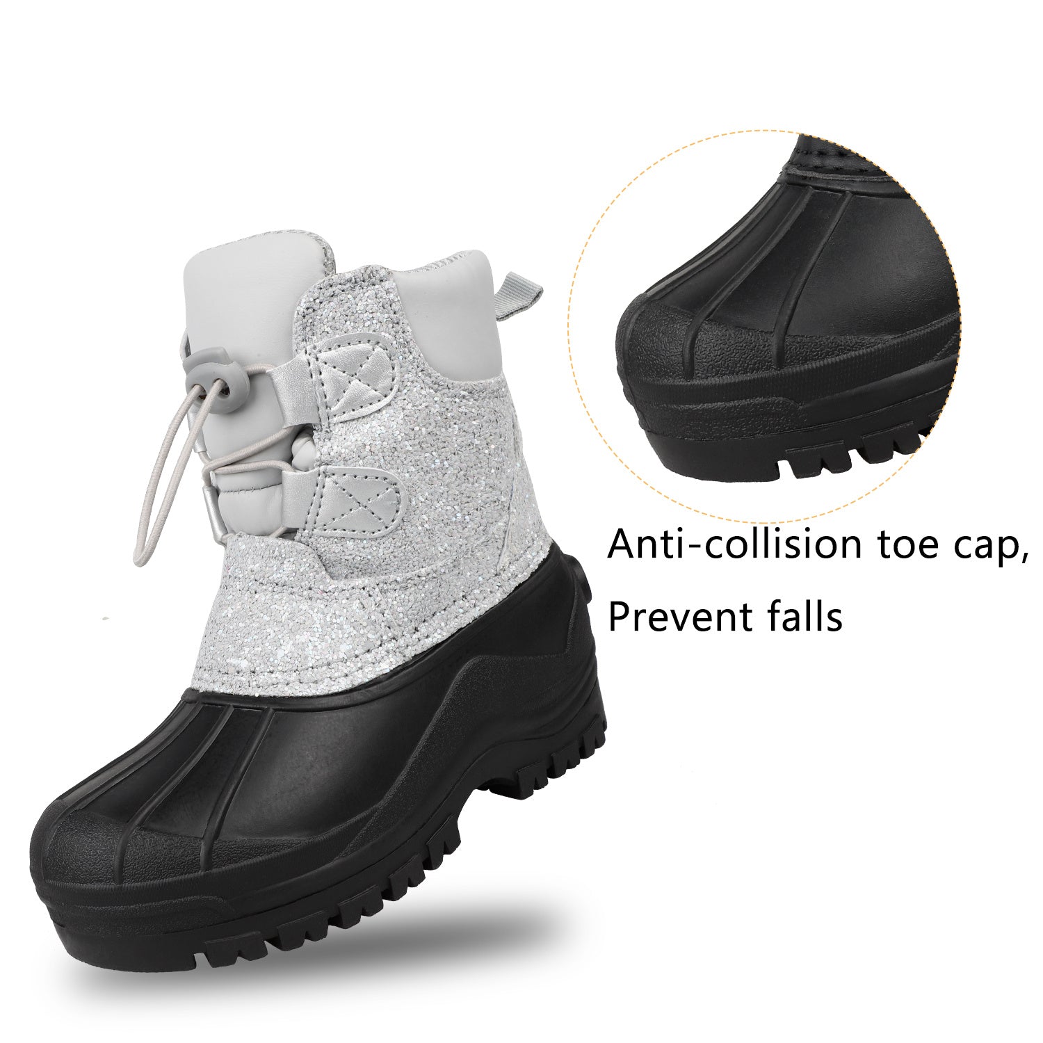 Girls Winter Snow Hiking Boots