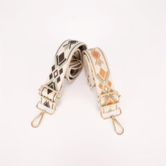 Vintage Pattern Strap Durable Adjustable Shoulder Bag Strap