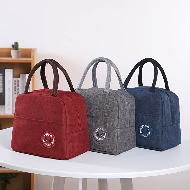 Portable Insulated Lunch Box Bag Aluminum Foil Storage Bag