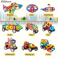 Magnet Building Blocks for Kids Game Educational Stacking Blocks