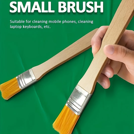 2pcs Nylon Paintbrush Set for Art Acrylic Gouache Soft Bristle