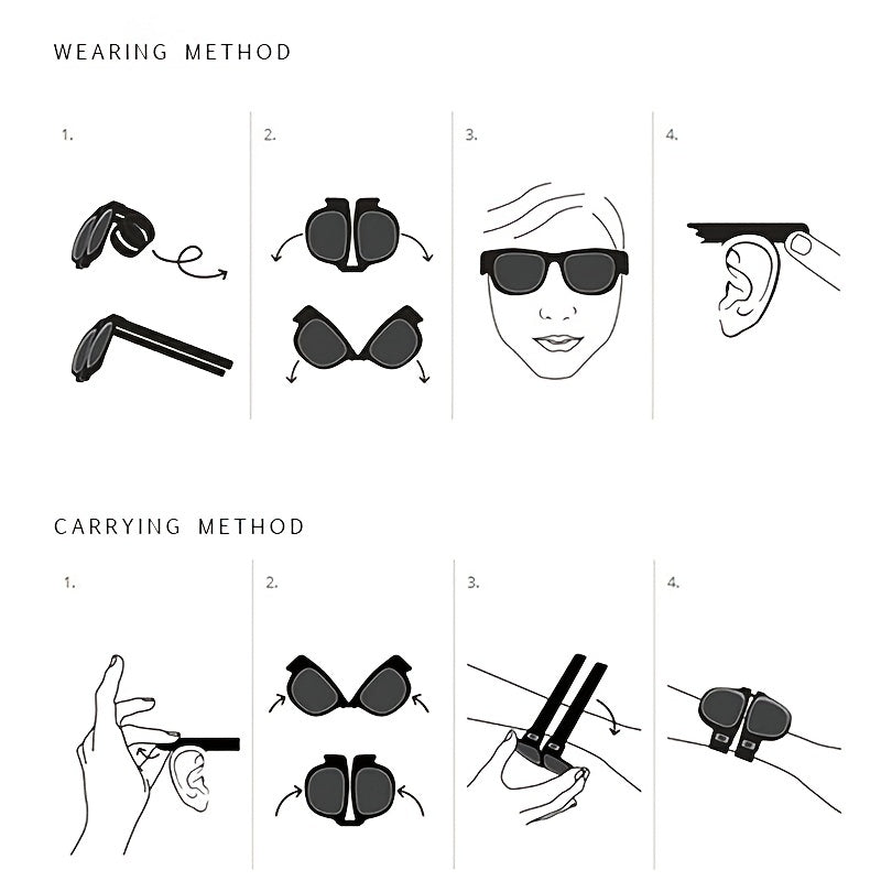 Papa Glasses Bracelets Sunglasses For Men Women Driving