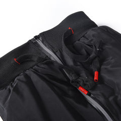 Reflective Winter Knee Pads Waterproof Thickened Memory Cloth Poly Fleece