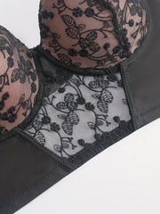 Lace Push Up Bra Anti-sagging Comfort Fit Women's Lingerie