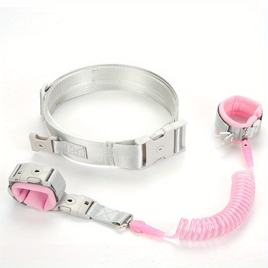 2-in-1 Toddler Anti Lost Belt & Wrist Link with Safety Lock