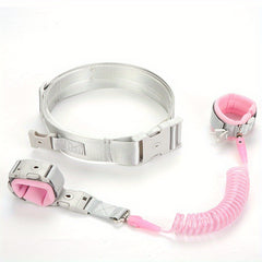 2-in-1 Toddler Anti Lost Belt & Wrist Link with Safety Lock