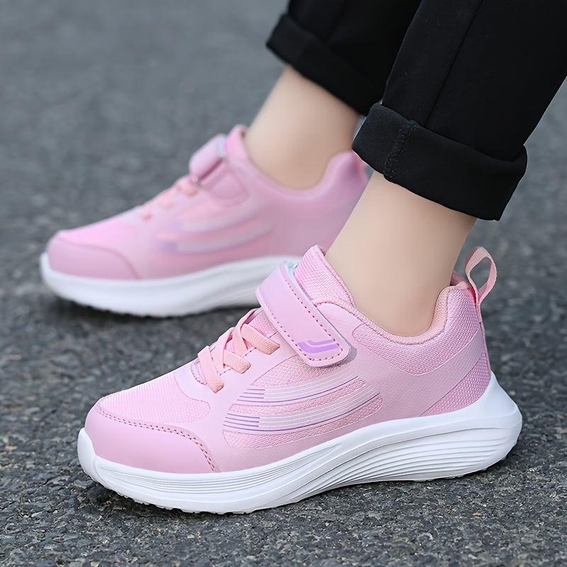 Girl's Comfy Non Slip Sneakers Soft Sole Shoes For Kids