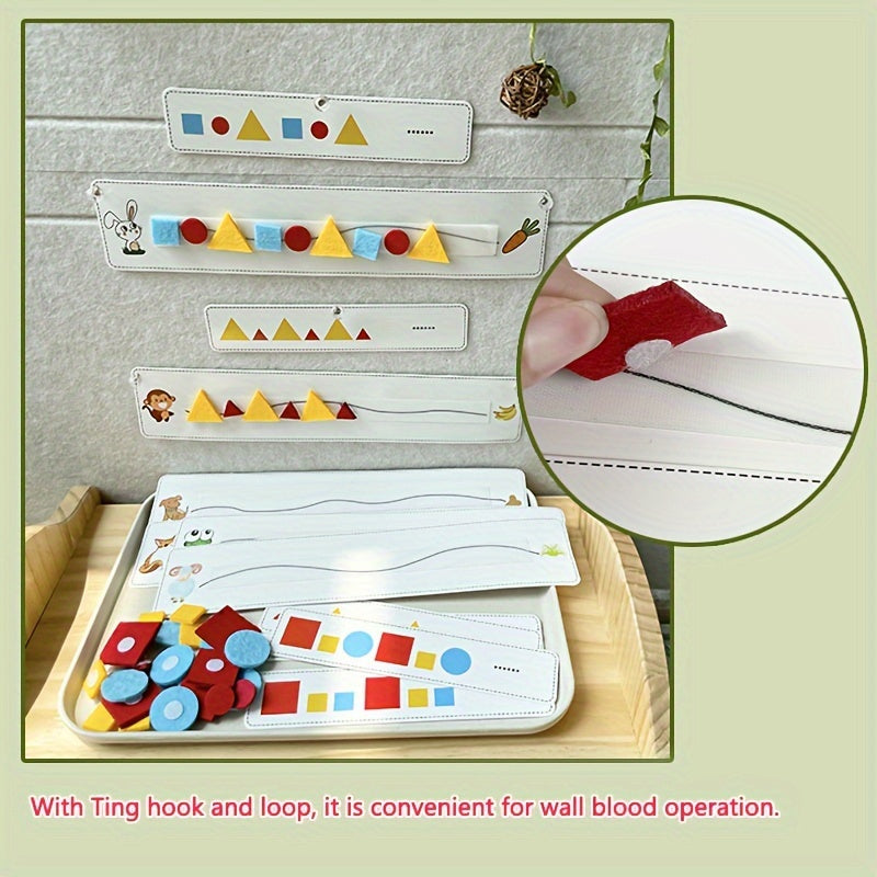 Interactive Geometry Puzzles Educational Toy for Early Learning