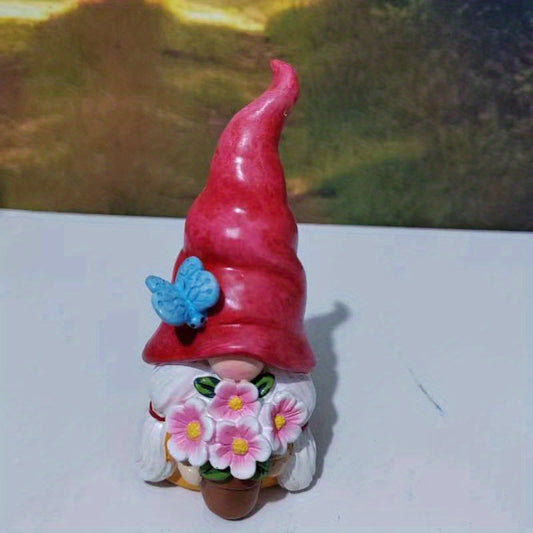 Garden Gnome Resin Faceless Doll Home Decor