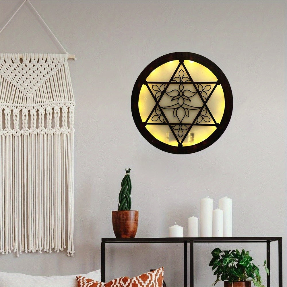 Halloween Christmas Scene Lights Sound Control Clock