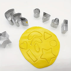 126pcs Clay Cutting Tool Set Stainless Steel DIY Earrings Polymer Clay Jewelry