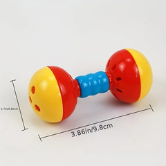 Children's Double Headed Hand Grip Bell Rattle Toy