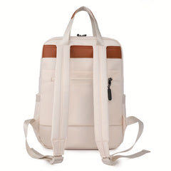 Large Capacity Backpack with Silk Scarf for Outdoor Travel