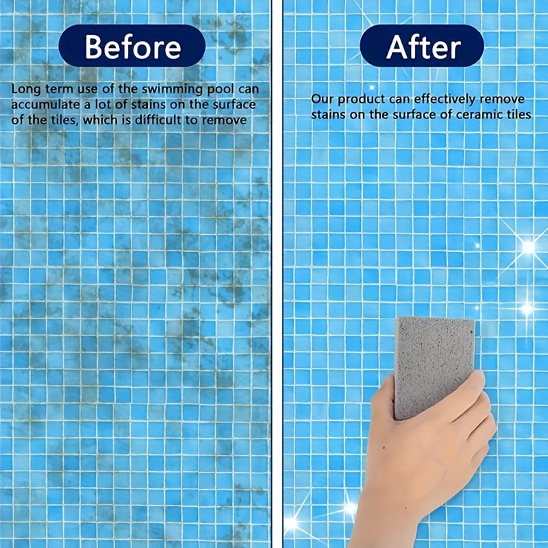 Pumice Stone Pool Cleaning Blok for Pools & Spa Tile Grout & Concrete