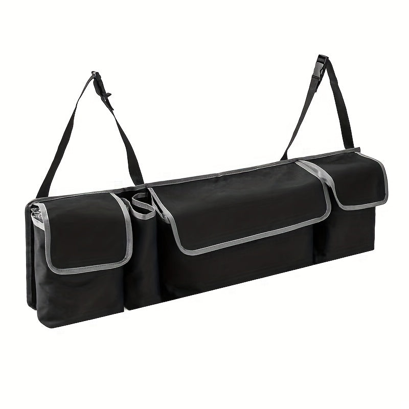 Car Trunk Storage Bag with 4 Pockets