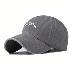 Vintage Embroidered Outdoor Baseball Cap for Sun Protection