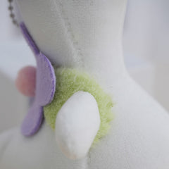 2pcs Duck Plush Doll Keychain Funny Stuffed Toys Key Ring Backpack Decoration