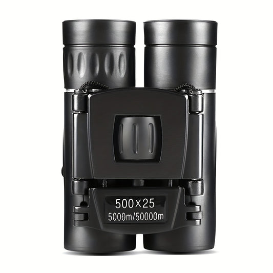 HD Binoculars BAK4 Prism Portable Foldable for Outdoor Camping Hiking