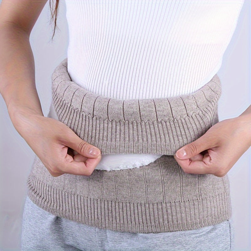 Warm Woolen Waist Protector Plus Velvet for Men and Women