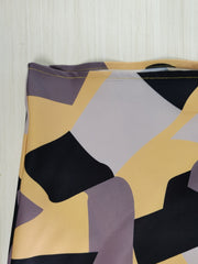 Women's Plus Geometric Print Top & Shorts Set