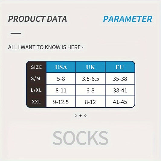Men's Over Knee High Zip Sport Socks Nylon Blend