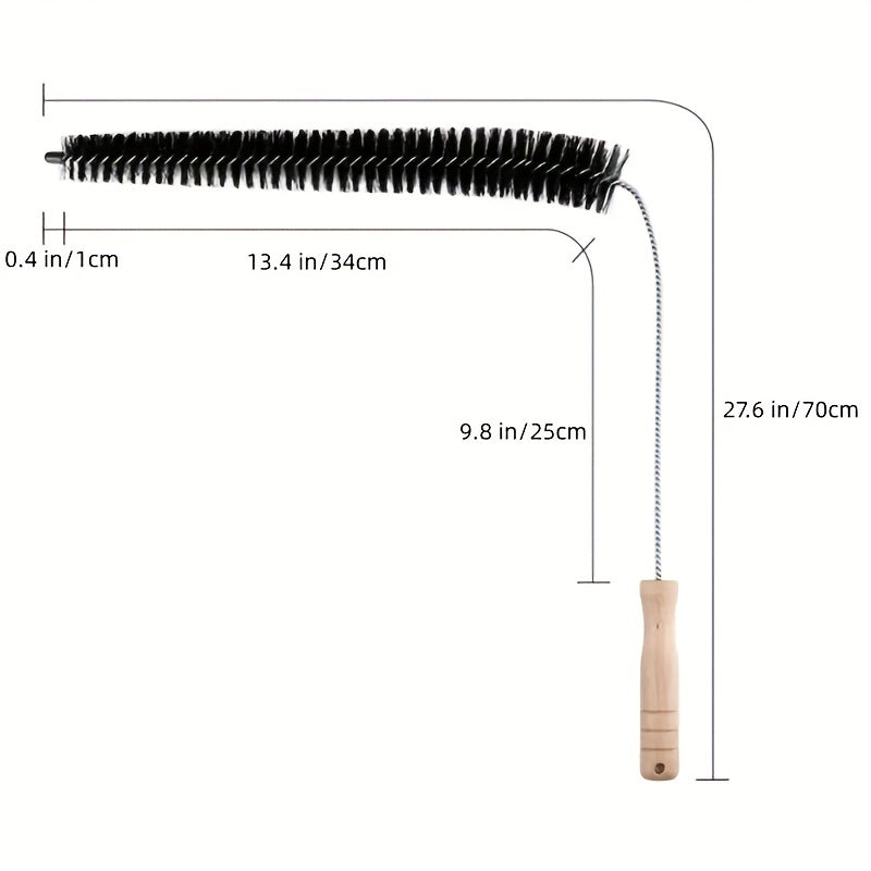 Dryer Vent Cleaner Kit Lint Remover Brush Flexible Refrigerator Coil Brush