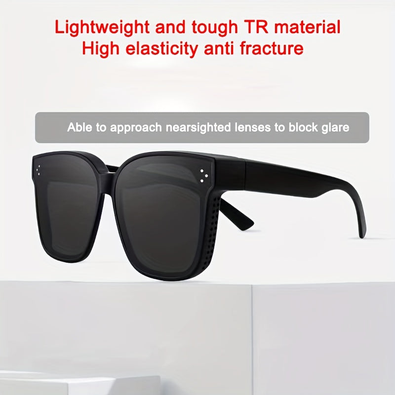 Men's Polarized Sunglasses With Myopia Glasses For Party Holiday Outdoor Sports