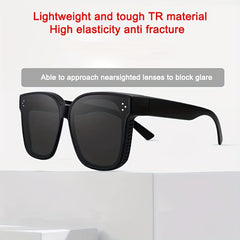 Men's Polarized Sunglasses With Myopia Glasses For Party Holiday Outdoor Sports