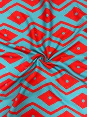  Boho Dress Women's Plus Geo Print Lantern Sleeve Button Up