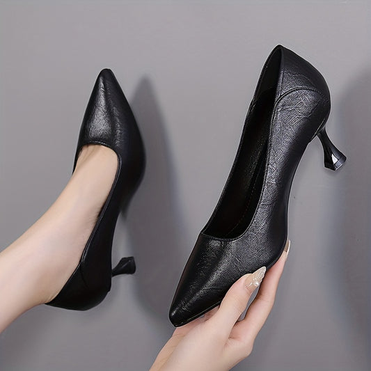 Women's Stiletto Heels Pointed Toe Work Shoes