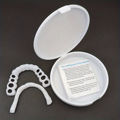 Dental Braces Simulation Orthodontic Veneer Upper Lower Teeth Whitening